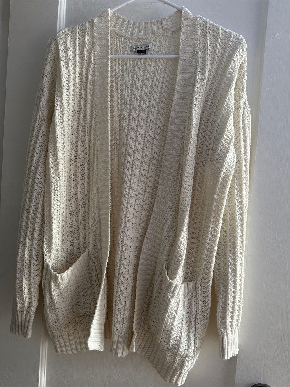 American Eagle Outfitters Open-Front Knit Cardigan